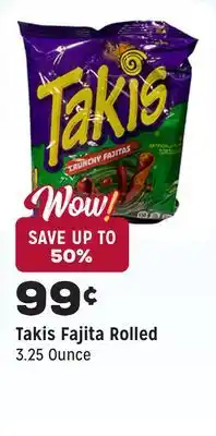 Grocery Outlet Fajita Rolled offer