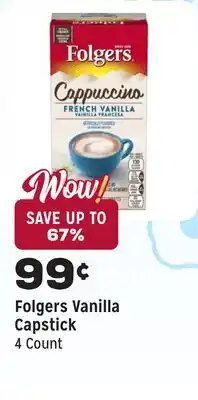 Grocery Outlet Vanilla Capstick offer