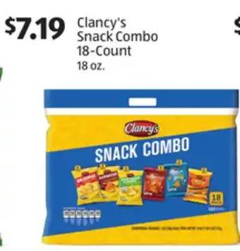 Aldi Clancy's Snack Combo 18-Count offer