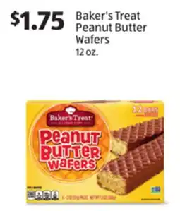 Aldi Baker's Treat Peanut Butter Wafers offer