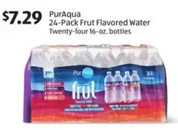 Aldi PurAqua 24-Pack Frut Flavored Water offer