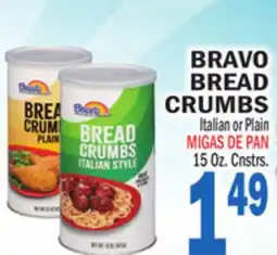 Bravo Supermarkets BRAVO BREAD CRUMBS offer