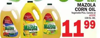 Bravo Supermarkets MAZOLA CORN OIL offer