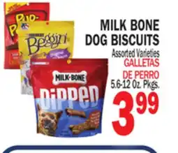 Bravo Supermarkets MILK BONE DOG BISCUITS offer