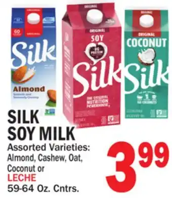 Bravo Supermarkets SILK SOY MILK offer