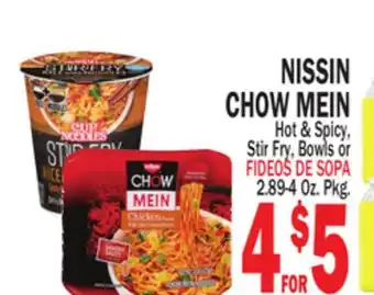 Bravo Supermarkets NISSIN CHOW MEIN offer