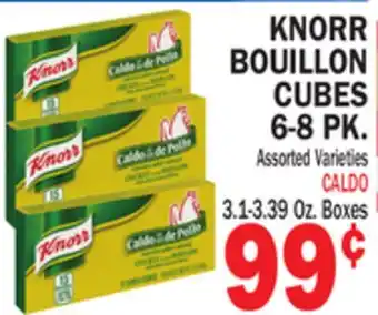 Bravo Supermarkets KNORR BOUILLON CUBES 6-8 PK offer