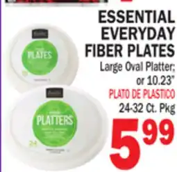 Bravo Supermarkets ESSENTIAL EVERYDAY FIBER PLATES offer