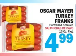 Bravo Supermarkets OSCAR MAYER TURKEY FRANKS offer