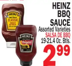 Bravo Supermarkets HEINZ BBQ SAUCE offer