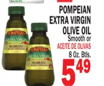 Bravo Supermarkets POMPEIAN EXTRA VIRGIN OLIVE OIL offer