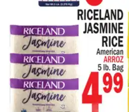 Bravo Supermarkets RICELAND JASMINE RICE offer