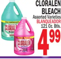 Bravo Supermarkets CLORALEN BLEACH offer