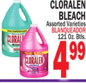 Bravo Supermarkets CLORALEN BLEACH offer