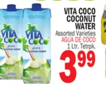 Bravo Supermarkets VITA COCO COCONUT WATER offer