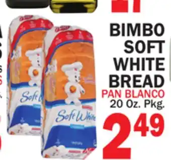 Bravo Supermarkets BIMBO SOFT WHITE BREAD offer