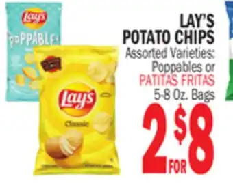 Bravo Supermarkets LAY'S POTATO CHIPS offer