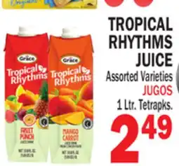 Bravo Supermarkets TROPICAL RHYTHMS JUICE offer