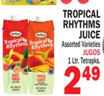 Bravo Supermarkets TROPICAL RHYTHMS JUICE offer