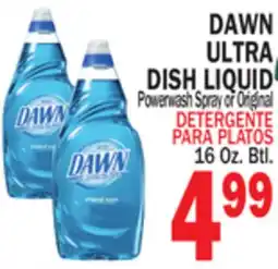 Bravo Supermarkets DAWN ULTRA DISH LIQUID offer