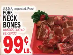 Bravo Supermarkets PORK NECK BONES offer