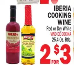 Bravo Supermarkets IBERIA COOKING WINE offer