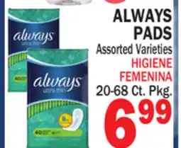 Bravo Supermarkets ALWAYS PADS offer