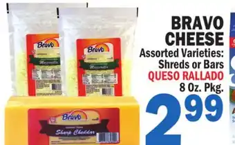 Bravo Supermarkets BRAVO CHEESE offer