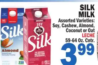 Bravo Supermarkets SILK MILK offer