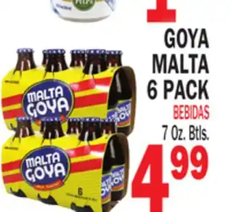 Bravo Supermarkets GOYA MALTA 6 PACK offer