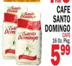 Bravo Supermarkets CAFE SANTO DOMINGO offer