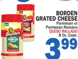 Bravo Supermarkets BORDEN GRATED CHEESE offer