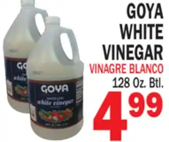 Bravo Supermarkets GOYA WHITE VINEGAR offer