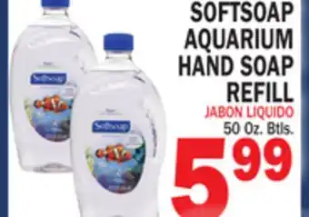 Bravo Supermarkets SOFTSOAP AQUARIUM HAND SOAP REFILL offer