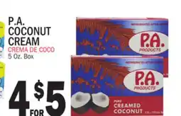 Bravo Supermarkets P.A. COCONUT CREAM offer