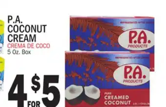 Bravo Supermarkets P.A. COCONUT CREAM offer