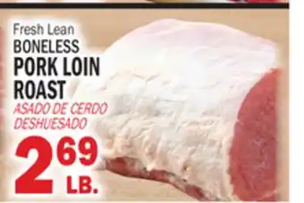 Bravo Supermarkets BONELESS PORK LOIN ROAST offer