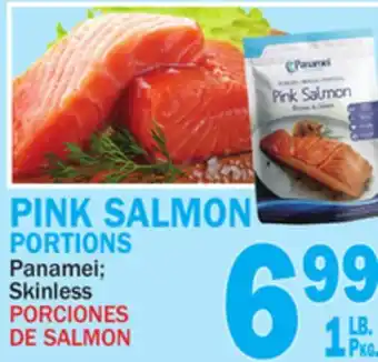 Bravo Supermarkets Pink Salmon portions offer