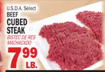 Bravo Supermarkets BEEF CUBED STEAK offer