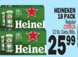 Bravo Supermarkets HEINEKEN 18 PACK offer