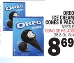 Bravo Supermarkets NESTLE OREO ICE CREAM CONES 8 PACK offer