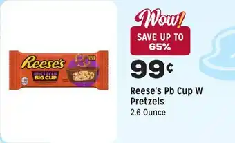 Grocery Outlet Pb Cup W Pretzels offer