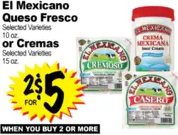 Superior Grocers El Mexicano Queso Fresco offer