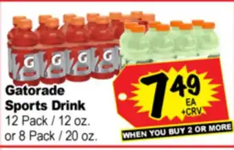 Superior Grocers Gatorade Sports Drink offer