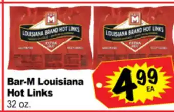 Superior Grocers Bar-M Louisiana Hot Links offer