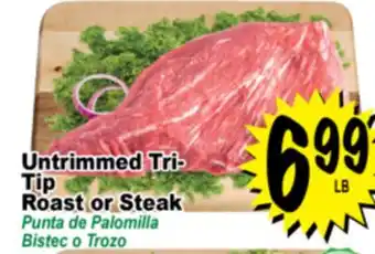 Superior Grocers Untrimmed Tri-Tip Roast or Steak offer