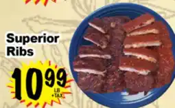 Superior Grocers Superior Ribs offer