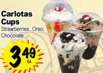 Superior Grocers Carlotas Cups offer