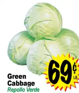 Superior Grocers Green Cabbage offer