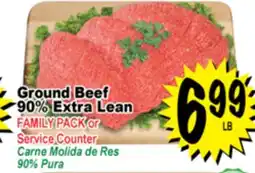 Superior Grocers Ground Beef 90% Extra Lean offer